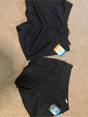 NWT COLUMBIA Black Athletic Shorts